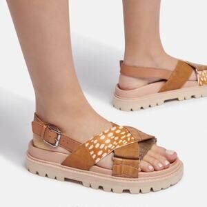 Dolce Vita Women's Multicolor Strappy Sandals Size 9.5‎ Casual Spring